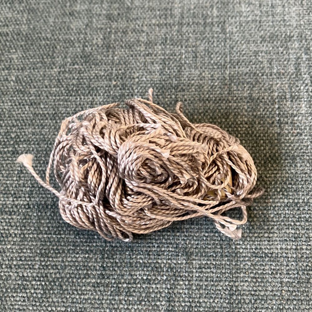 Blue Needlepoint Thread Yarn